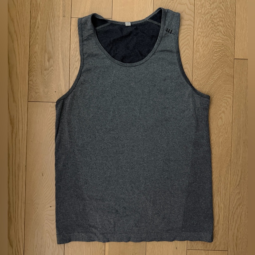 Lululemon Men's Gray Tank Top